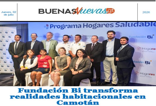 Dosis de Buenas Nuevas Gt, jueves, 02 de julio de 2026. Versión PDF