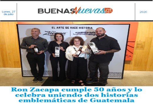 Dosis de Buenas Nuevas Gt, para este lunes, 27 de julio de 2026. Versión PDF
